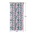 thumbnail image 5 of Pioneer Flower Floral Print Pattern Shower Curtain 36"x72" ,Bathroom Decorative Shower Curtains Set with 12 Hooks,Modern Waterproof Washable Shower Curtain, 5 of 6