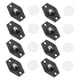 thumbnail image 5 of GAXIRE 16Ud Autoadhesivas Para Caja Con Base De Acero Y ABS Color Negro, 5 of 7