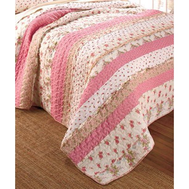 Ragged Addison Quilt Collections ( Pink King Quilt )