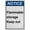 Warning Sign 4, variant on Weatherproof Vertical ANSI ESD Static Sign (Flammable or explosive static spark could ignite vapors Use static grounding cables when transferring liquids) 8 in" x 12 in" UV Resistant Sign