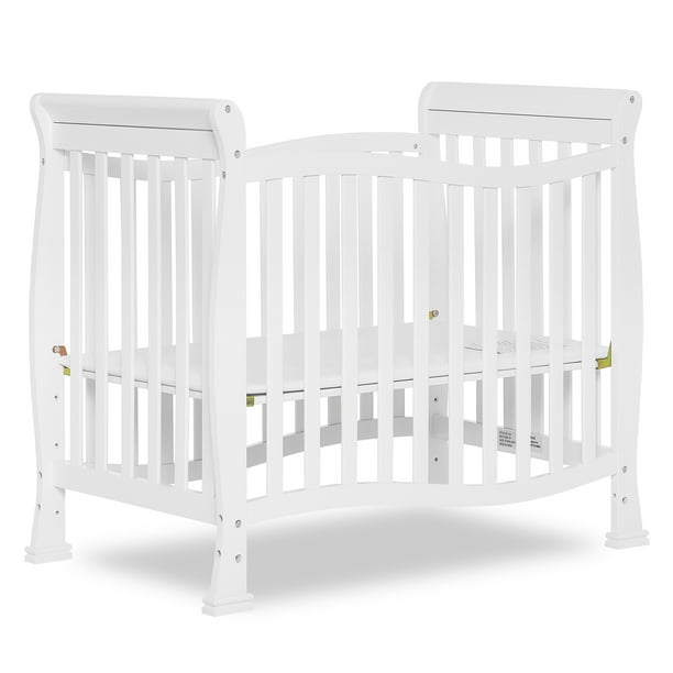 Dream On Me Piper 4in1 Convertible Mini Crib White