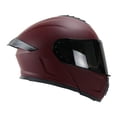 thumbnail image 2 of Casco Roda Pilot Carbon Edition Rojo Abatible Mica Humo SVS, 2 of 6
