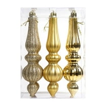 6 Pc Icicle Dropping Christmas Ornament Christmas Hanging Decoration Indoor Outdoor Christmas Tree Decoration