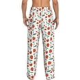 thumbnail image 3 of Xecao Strawberries Men's Straight Lounge Pajama Pants: The Ultimate in Comfortable Sleepwear, 3 of 9