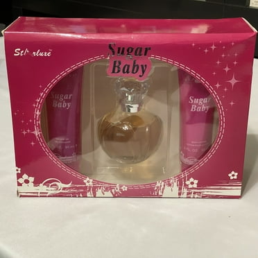 Sugar Baby Starluxe 3PCs Women Set, 3.3 EDP spray   3.0 Lotion   Shower Gel