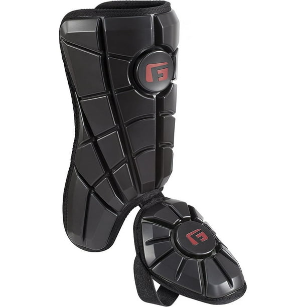 GForm Black Right Handed Batter Baseball Protective Shin/Ankle Leg
