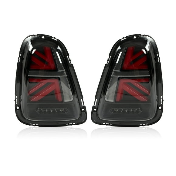 Sequential Tail Light Assembly, Rear Stop Lamp Smoke Lens for Car Modification
