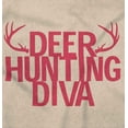 thumbnail image 2 of Deer Hunting Diva Antler Season Hoodie Sweatshirt Women Brisco Brands L, 2 of 5