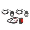 thumbnail image 4 of Foco LED Vevor para motocicleta 2 uds 24W luz antiniebla de conducción de haz alto y bajo, 4 of 5