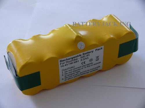 14.4V Ni-MH 3000mAh Rechargeable Battery For iRobot Roomba 14.4 Volt Power Tool 