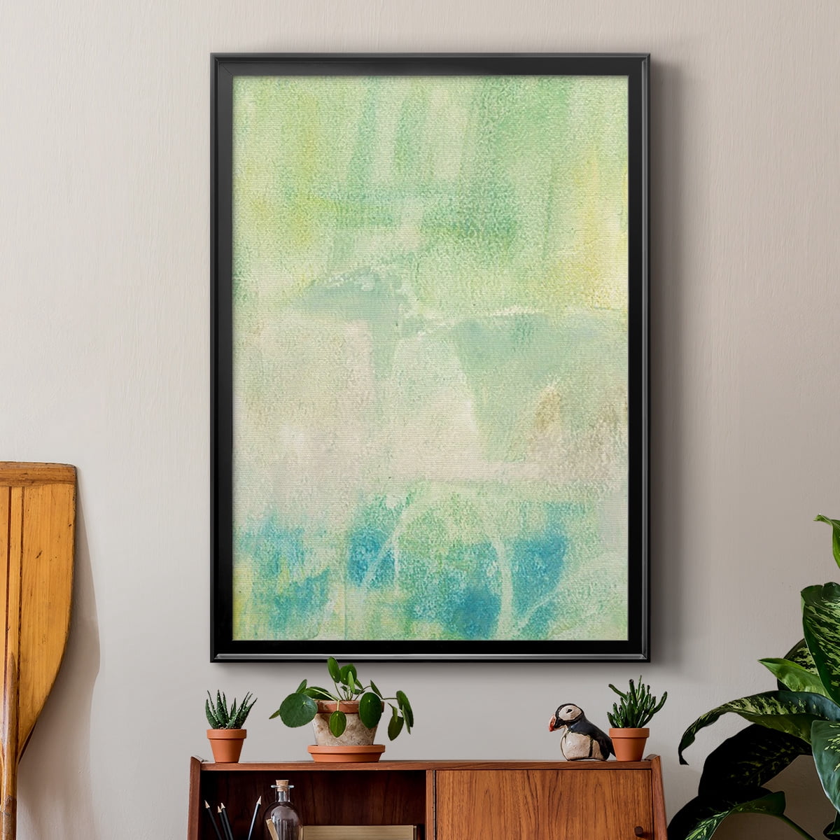 Serus I Premium Framed Print, in Gold, Black, or Silver - Ready to Hang