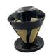 thumbnail image 4 of Verter sobre café Cono Gotero Gotero Accesorios Fácil de limpiar Extracción Manual Reutilizable Filtro de café para camping, hogar, oficina, 4 of 8