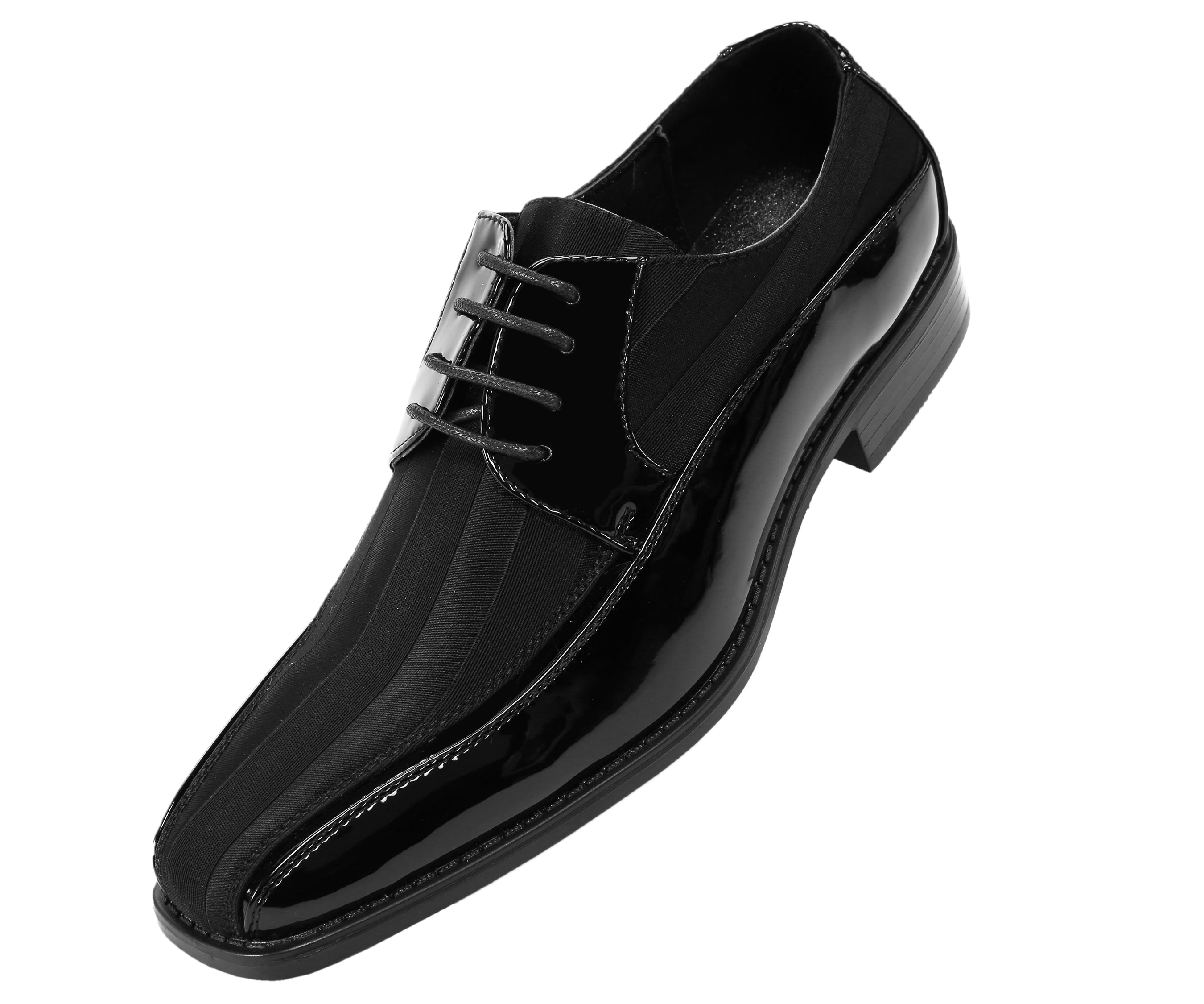 Details about   Dress Leather Mens Lace Up Low Heel Casual Formal Oxfords Shoes Patent Leather 