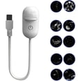 thumbnail image 3 of 2 In 1 Mini Galaxy Star Projector Night Light – Starry Sky Projector with Ambient Lighting – Touch Control Bedside DecorFor Relaxation Multiple Styles Available (#01,12Film), 3 of 10