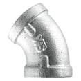 thumbnail image 1 of Conexión para manguera LDR Industries 311 E45, codo galvanizado de 45°, 1.5 pulgadas, 1 of 1