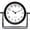 BLACK, variant on EMAX HOME Luxury Gold Bedside desk Clock, Silent Swivel Dial Small Accent Clock