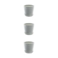 thumbnail image 4 of kurtrusly Modern Decorative Flower Pots Easy To Maintain Various Colors And Sizes light gray S pot+S tray 3Set, 4 of 6