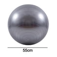 thumbnail image 2 of Ficarrico Pelota de ejercicio antiexplosión y antideslizante, pelota de yoga, pelota de fitness, pelota de parto con bomba rápida, 2 of 5