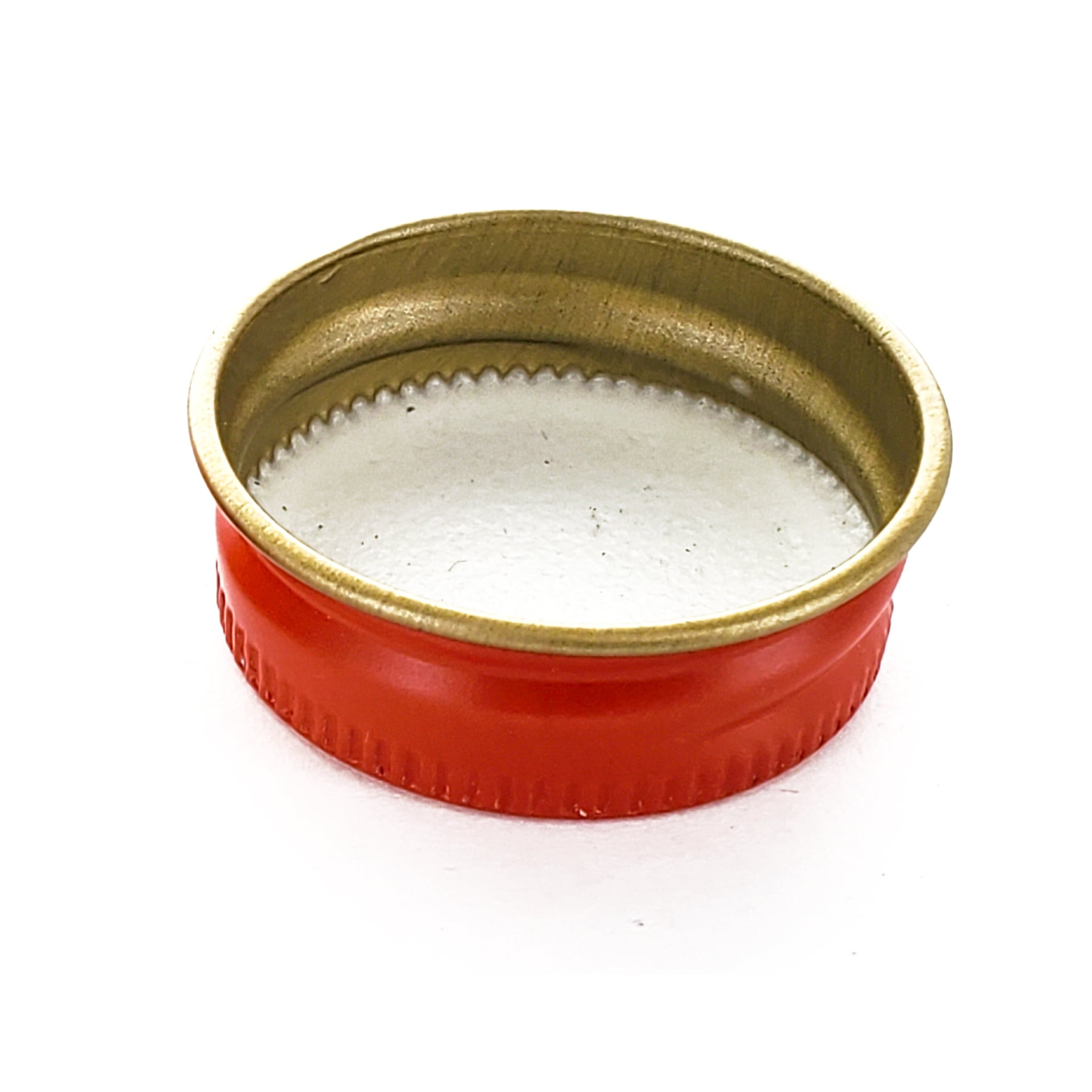 Red 28mm Metal Screw Cap - 144 CT