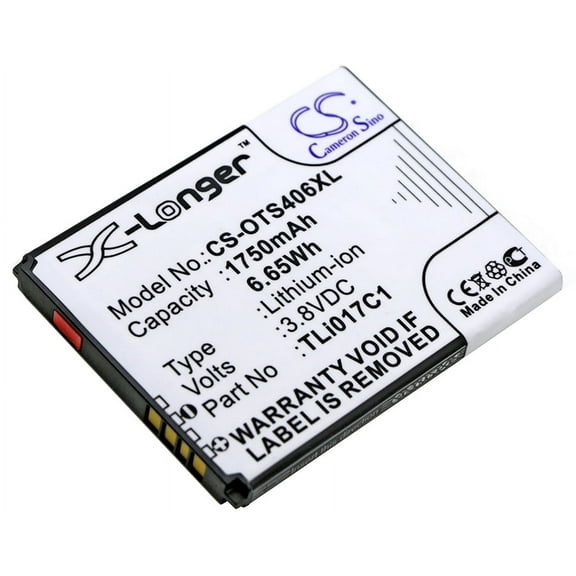 Replacement Battery for Greatcall 4043SJ,Flip 4053,Jitterbug Flip,Lively Flip,TLi017C1,TLi017D1,1750mAh,Mobile Phone battery