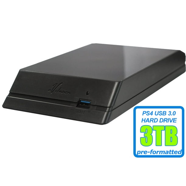 Avolusion HDDGear 3TB USB 3.0 External Gaming Hard Drive PS4, PS4 Slim Pro) - Year Warranty - Walmart.com