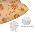 thumbnail image 5 of Kll Pineapples Pillow Covers Envelope Closure,Super Soft And Cozy Fuzzy Fleece Pillow Case Cover 20"X30", 5 of 8