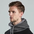 thumbnail image 5 of Up To $10 Baseball Caps Gray Men Winter Outdoor Riding Headgear Cold-Proof Ski Cap Warm Bib Face Mask Integrated Cold-Proof Hood Hat, 5 of 5