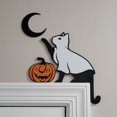 thumbnail image 5 of Metal Cute Cat Door Frame Cat Door Frame Corner Decoration Home Furnishing Door Decoration Sign A, 5 of 5