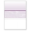 Blank Laser Middle Check Paper, Purple