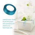thumbnail image 3 of Walson Gift Wrap Ribbon Wedding Clothes Making Supply Multi-color DIY Craft Accessories Festival Fabric Polyester Ribbons Box Ornaments Peacock Blue 47, 3 of 7