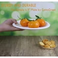 thumbnail image 4 of Platos de postre compostables CantaGreen, 500 unidades, 15 cm, bagazo, 4 of 5