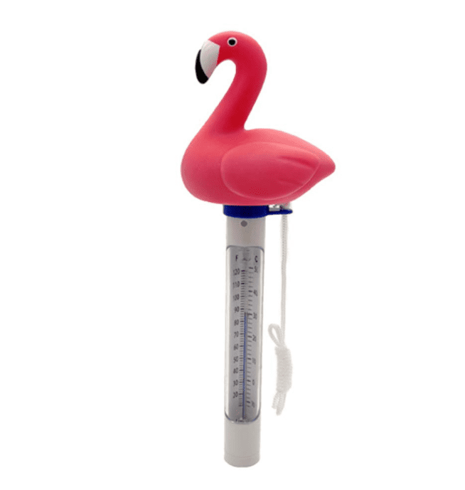Melodieus was analoog MEGAWHEELS Water Thermometer Flamingo Floating Durable Swimming Pool  Thermometer Cartoon Pond Temperature Monitor - Walmart.com