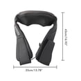 thumbnail image 2 of Masajeador De Cuello Con Calefacción Eléctrica, Máquina De Masaje Infrarrojo, Masajeador De Hombros Y Espalda Para Uso En El Hogar, Coche Y Oficina Monstrate CE007674-06, 2 of 6