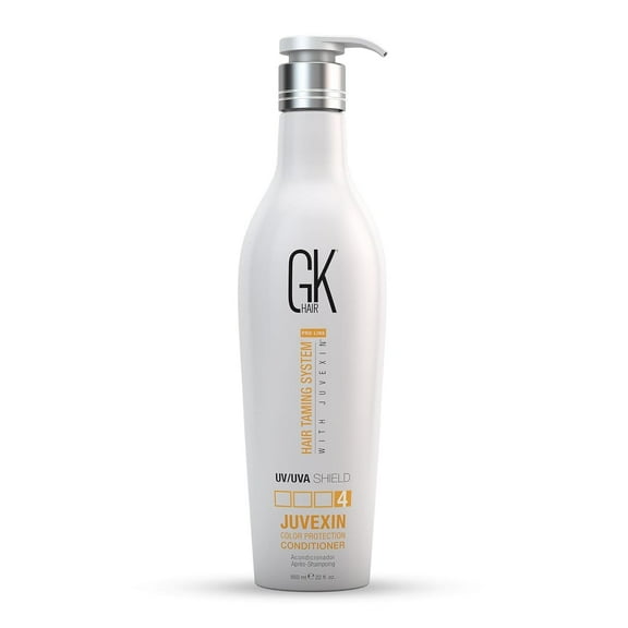 GK Hair Colored Shield Conditioner 22 Fl Oz - Deep Cleansing Heat Protection for Color Treated, Dry, Damaged Hair