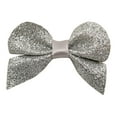 thumbnail image 5 of (3 pack) Offray Accessories, Silver Glitter Bows Accessory for Wedding, Hair Clips, and Scrapbooking, 2 count, 1 Package, 5 of 7