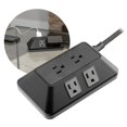thumbnail image 2 of Protector contra sobretensiones GE de 6 salidas con cable trenzado 560J de 6 pies, negro, 2 of 6