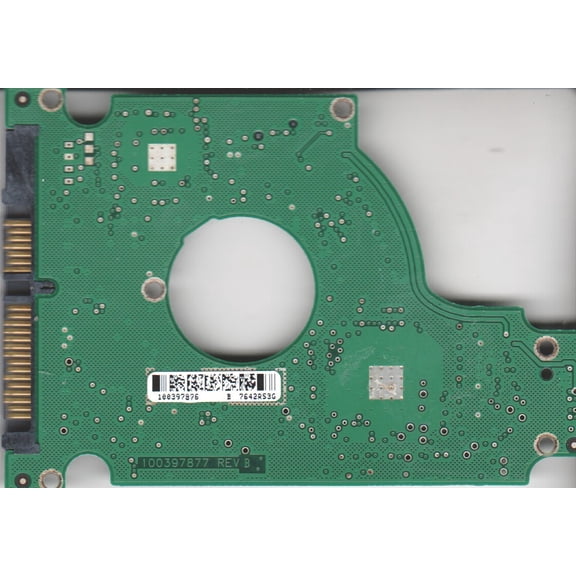 ST98823AS, 9W3183-022, 7.24, 100397876 B, Seagate SATA 2.5 PCB