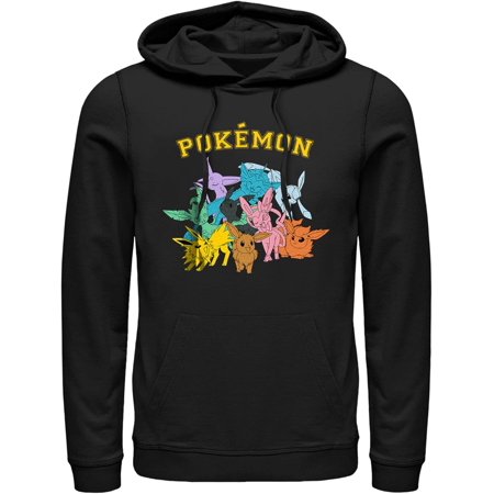 Fifth Sun Men's Pokemon Eeveelutions Pull Over Hoodie