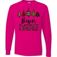 thumbnail image 3 of Inktastic Buon Natale Festive Christmas Trees Long Sleeve T-Shirt, 3 of 5