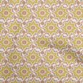 thumbnail image 1 of oneOone Cotton Cambric Lime Green Fabric Asian Ornamental Diy Clothing Quilting Fabric Print Fabric By Yard 56 Inch Wide, 1 of 5