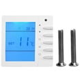 thumbnail image 2 of Controlador de temperatura, termostato LCD NTC Termostato inteligente para calentamiento de agua Termostato digital El mejor de su clase, 2 of 8