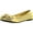 Gold, variant on Lasonia Girls Flat Shoes with Bow and Rhinestone Accent