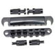 thumbnail image 2 of Conjunto de puente de pieza trasera de guitarra eléctrica, barras de tope de sillines con para piezas Negro Yuyangstore Puente de guitarra eléctrica, 2 of 7