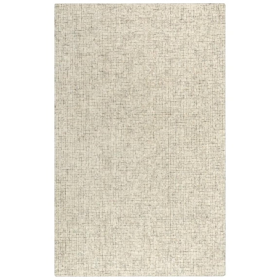Alora Decor London 5' x 8' Tweed Beige/Brown/Ivory Hand-Tufted Area Rug