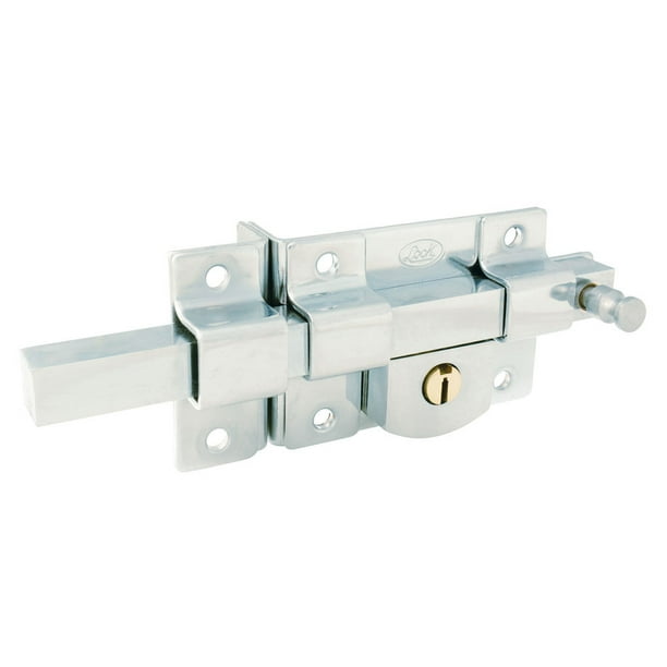 Cerradura izq barra fija Lock L560ICB llave estándar cromo brillante