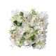 thumbnail image 4 of Panel de pared de flores artificiales, panel floral 3D, adorno multifunción, pantalla decorativa, telón de fondo de flores de pared para fiesta, 4 of 9