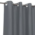 thumbnail image 6 of PiccoCasa Polyester Blackout Curtain Panel Set of 2, Gray 29 x 36 Inch, 6 of 8