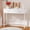 White., variant on White Makeup Vanity Desk with Foldable LED Mirror, 3 Brightness Modes, 3 Magnification Levels, Built-in Power Outlet, and 2 Drawers, 36" Wide