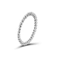 thumbnail image 4 of JewelersClub Sterling Silver Glam Girl Eternity Ring for Women | Dainty Sterling Silver Promise Ring For Women | Silver Glam Girl Eternity Ring For Women, 4 of 4