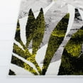 thumbnail image 4 of SAFAVIEH Skyler Bosworth Leaves Area Rug, Black/Green, 4' x 6', 4 of 9